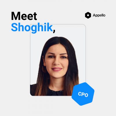 meet shoghik, appello software's chief project officer